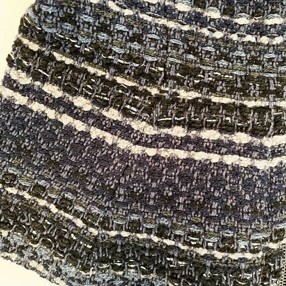 Rebecca Taylor Lurex Tweed Jacker Blazer peplum Zip Front Size 0 $575.00 - Picture 7 of 9